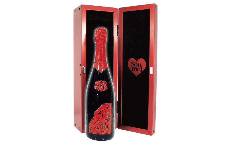 今話題のアイテムを ソウメイ レッド ミレジメ 未開封 シャンパン  